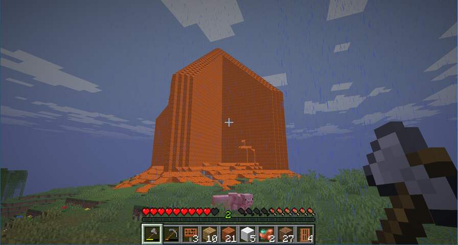 lava pyramid in minecraft