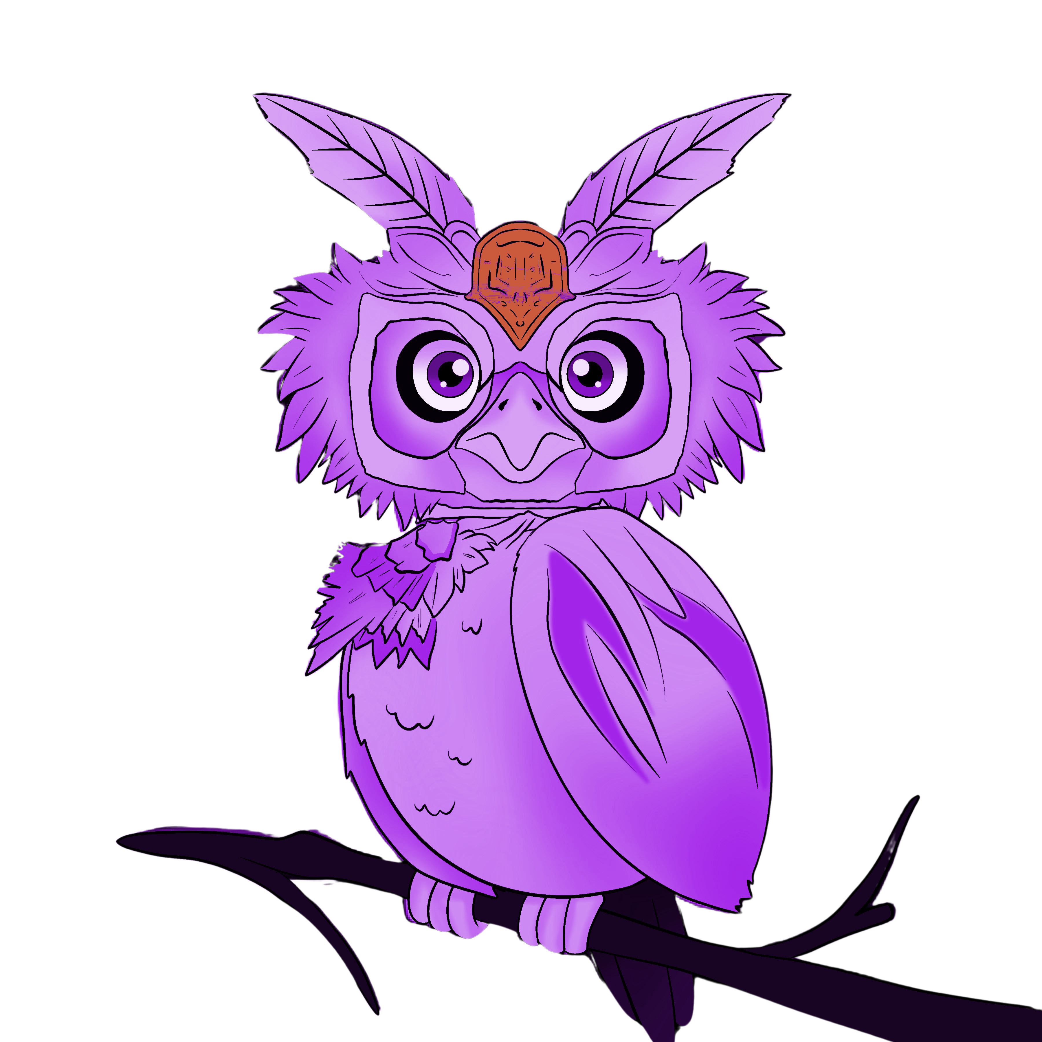 What makes blue owls go pink