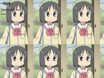 Screenshot of ~bye