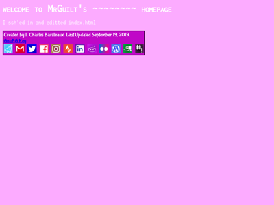 Screenshot of ~mrguilt