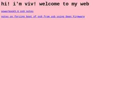 Screenshot of ~viv