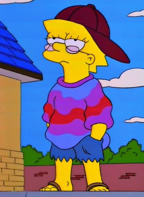 Lisa Simpson, cool.