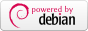 powered by debian button made by Legoktm on Wikipedia