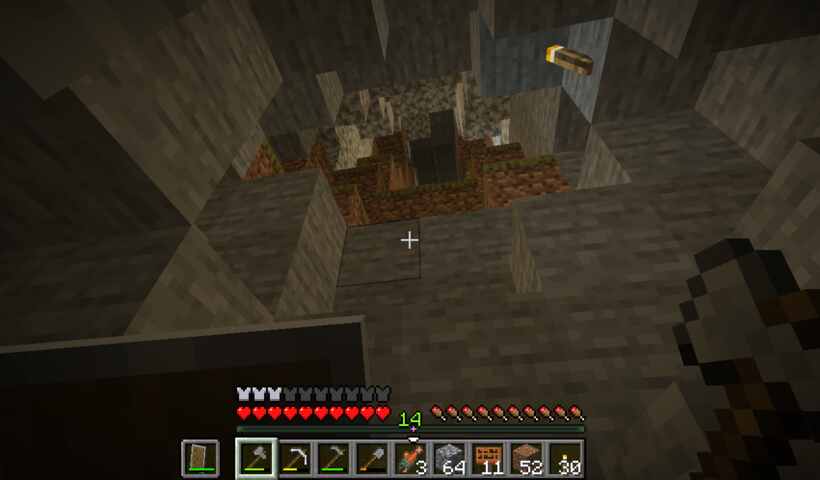 narrow caverns of a cave.