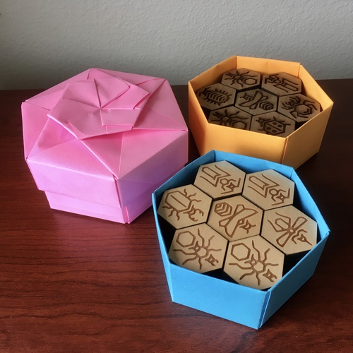 lasercut hive sets boxes open