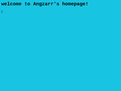 Screenshot of ~angzarr