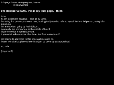 Screenshot of ~bealdhild