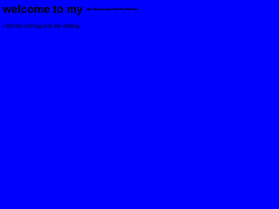 Screenshot of ~blowery