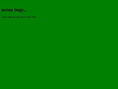 Screenshot of ~bugwatcher