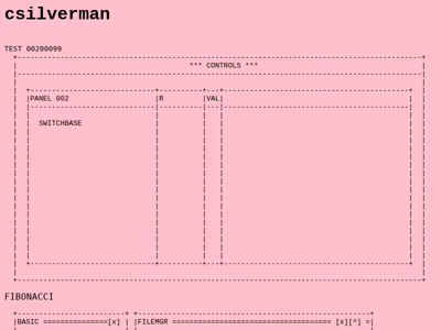 Screenshot of ~csilverman