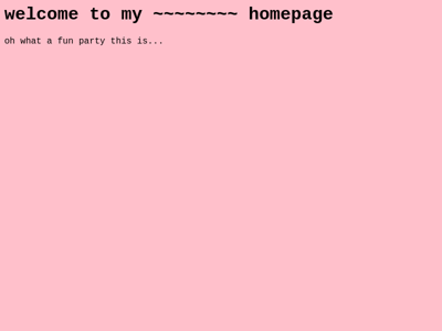 Screenshot of ~dirk