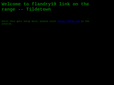 Screenshot of ~flandry19