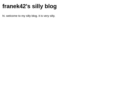 Screenshot of ~franek42