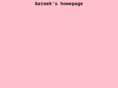 Screenshot of ~gatmek