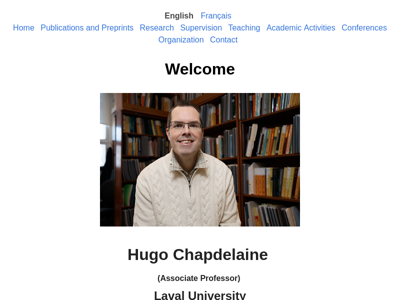 Screenshot of ~hugochap