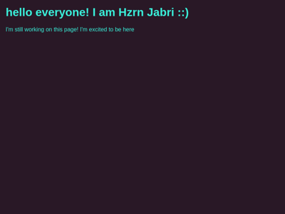 Screenshot of ~hzrn