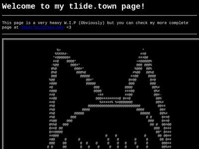 Screenshot of ~imperfectchaos