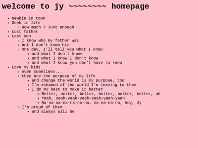 Screenshot of ~jy