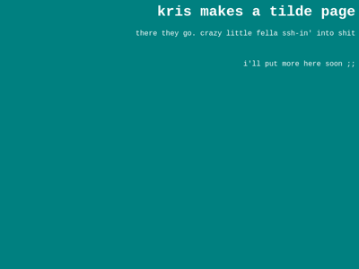 Screenshot of ~keris