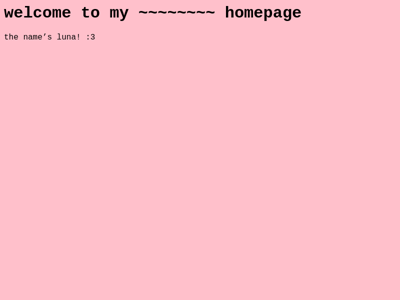 Screenshot of ~lunarythia
