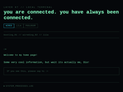 Screenshot of ~noetic