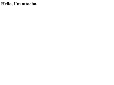 Screenshot of ~ottocho