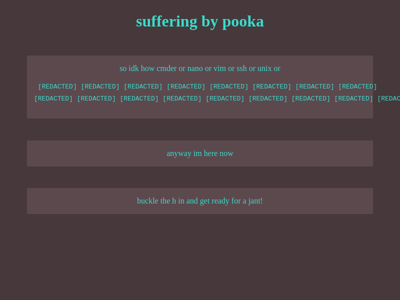 Screenshot of ~pooka