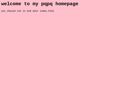 Screenshot of ~pqpq