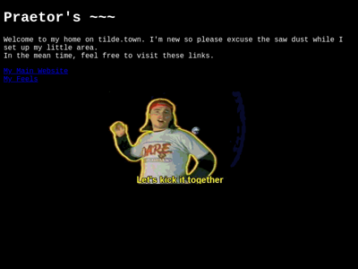 Screenshot of ~praetor