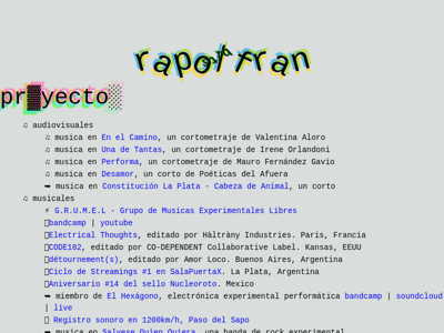 Screenshot of ~rapofran