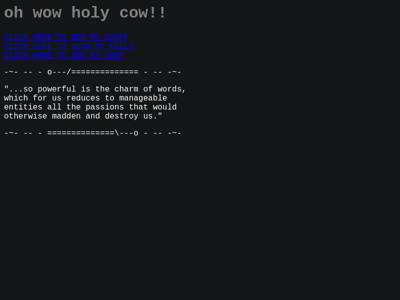 Screenshot of ~regularmilo