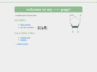 Screenshot of ~ribose