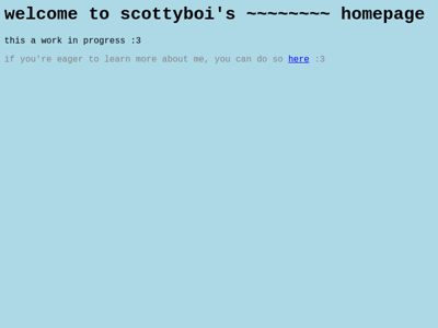 Screenshot of ~scottyboi