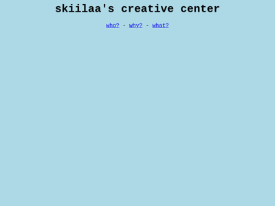 Screenshot of ~skiilaa