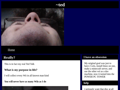 Screenshot of ~ted