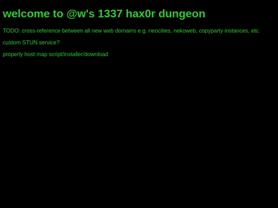 Screenshot of ~w