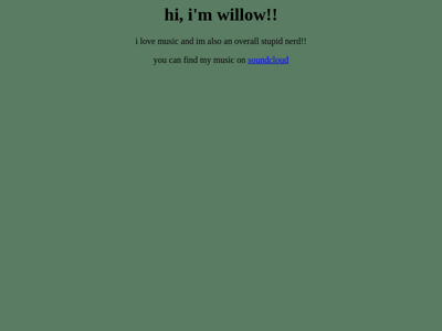 Screenshot of ~willowwingss