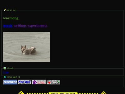 Screenshot of ~wormdog
