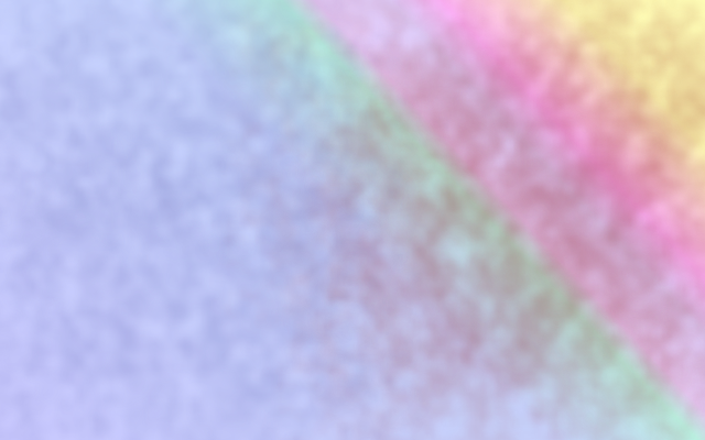 A noisy colourful gradient